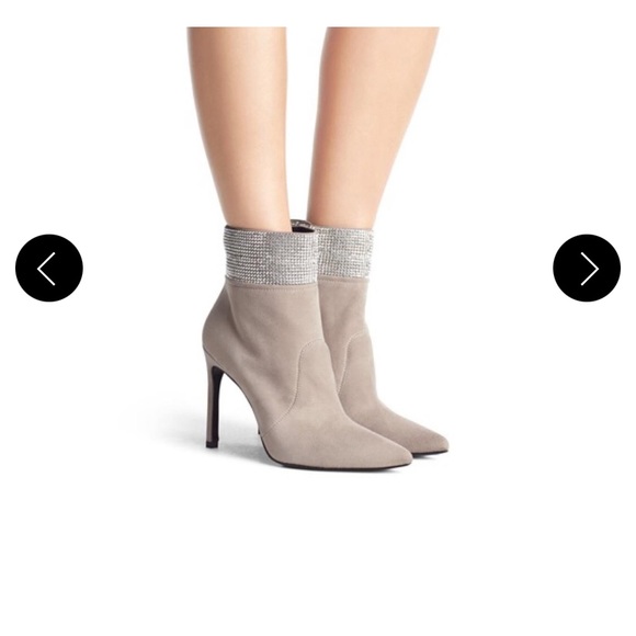 Brand new Stuart Weitzman size 7.5 Highbeams fossil - Picture 6 of 6